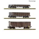 Fleischmann Spur N 6660167 - 3-tlg. Set: Güterwagen...