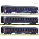 Fleischmann Spur N 6260084 - 3-tlg. Set: Eurofima-Wagen...