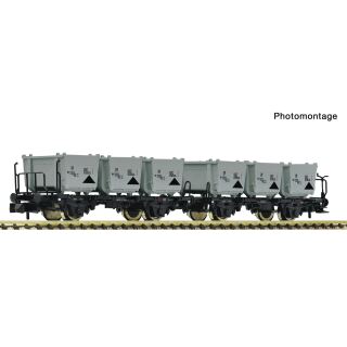 Fleischmann Spur N 6660154 - 2-tlg. Set: Behältertragwagen (LTE)
