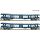 Fleischmann Spur N 6260066 - 2-tlg. Set: Reisezug-Autotransportwagen (DB)