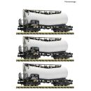 Fleischmann Spur N 6660170 - 3-tlg. Set: Knickkesselwagen...
