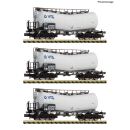 Fleischmann Spur N 6660171 - 3-tlg. Set: Knickkesselwagen...