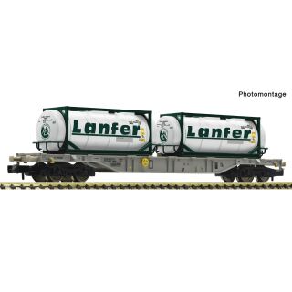 Fleischmann Spur N 6660088 - Containertragwagen (Einsteller)