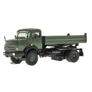 Viessmann 8161 - H0 MB Rundhauber 2-achs mit Kipp-Pritsche Militär Basis Funktionsmodell