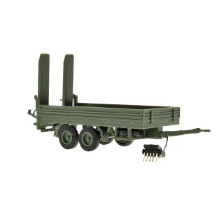 Viessmann 8220 - H0 Tandem Tieflader Militär Funktionsmodell