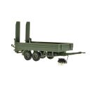 Viessmann 8220 - H0 Tandem Tieflader Milit&auml;r...