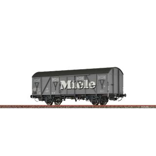 Brawa H0 51355 - Gedeckter Güterwagen Glmmhs57 Miele (DB)