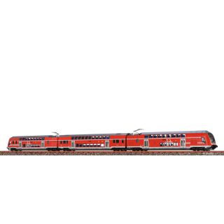 Brawa H0 70184 - TWINDEXX Vario Doppelstock-Triebzug 3er-Set (RE 5 Berlin Südkreuz) (DB AG)