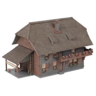 Faller (H0) 130012: Jubiläumsmodell Uhrenmacherhaus mit Figur