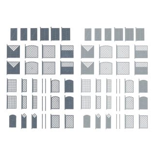 Faller (H0) 180398: Sichtschutzzaun