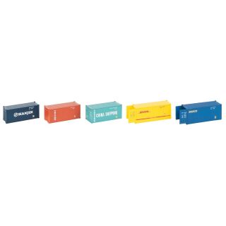 Faller (H0) 182057: 20 Container, 5er-Set