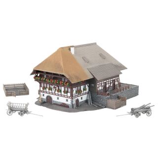 Faller Spur N 232010: Jubiläumsmodell Schwarzwaldhof mit 2 Figuren