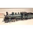 Micro Metakit H0 91001H Dampflok 1222 DC Messing Sammlerstück, TrainSafe