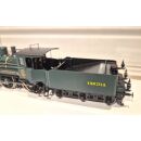 Micro Metakit H0 91001H Dampflok 1222 DC Messing Sammlerstück, TrainSafe