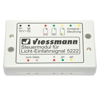 Viessmann 5222 - Steuermodul für Licht-Einfahrsignal, unausgepackt, neu, OVP