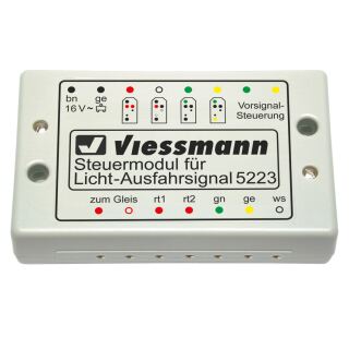 Viessmann 5223 - Steuermodul für Licht-Ausfahrsignal, unausgepackt, neu, OVP