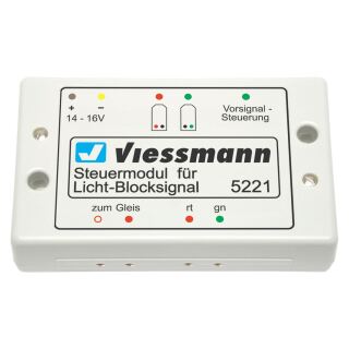 Viessmann 5221 - Steuermodul für Licht-Blocksignal, unausgepackte Ware, OVP