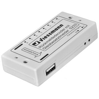 Viessmann 5233 - Rückmeldedecoder mit Gleisbesetztmelder, unausgepackte gebrauchte Ware, OVP