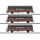 Märklin H0 46563 - Rungenwagen-Set 1 (DB)