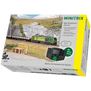 Minitrix Spur N 11171 - Startpackung Güterzug Sound
