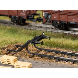 Auhagen H0 41664: Prellbock geschwungen