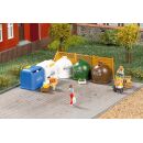 Auhagen H0 41695: Recycling-Container mit Zubeh&ouml;r