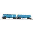 Piko H0 28343 - 2er Set Knickkesselwagen RTI
