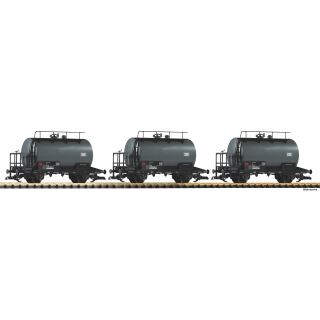 Piko Spur G 37777 - 3-er Set Kesselwagen (DB)