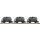Piko Spur G 37777 - 3-er Set Kesselwagen (DB)