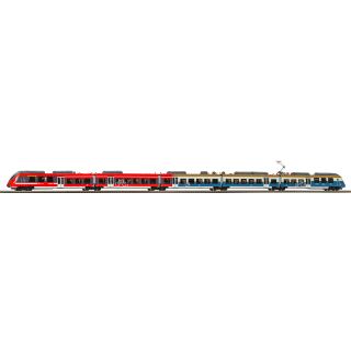 Piko Spur TT 47248 - Triebwagen Talent 2 S-Bahn Rostock 5tlg. Jubi