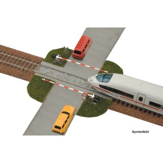 Piko H0 55727 - Bahnübergang mit Schranke