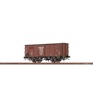 Brawa H0 51331 - Gedeckter Güterwagen G10 Knauf Gips (DB)