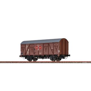 Brawa H0 51363 - Gedeckter Güterwagen Gmms Fortschritt (DR)