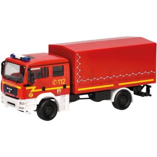 Herpa 098984 H0 MAN TGA M Mehrzweckgerätewagen (MzKW) "Feuerwehr Hamburg"