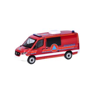 Herpa 099059 H0 Mercedes-Benz Sprinter 18 Halbbus Flachdach des Zivilschutz