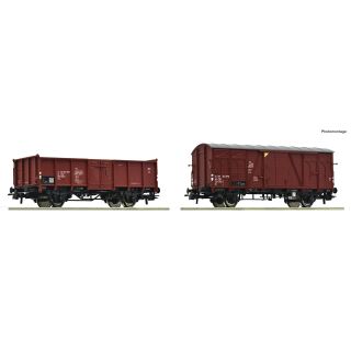 Roco H0 6600431 - 2-tlg. Set: Güterwagen (CSD)