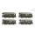 Roco H0 6200296 - 4-tlg. Set: Personenwagen (DRG)