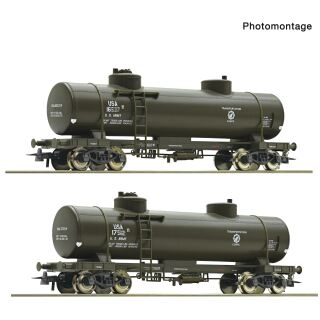 Roco H0 6600358 - 2-tlg. Set: Kesselwagen (USATC)