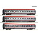 Roco H0 6200273 - 3-tlg. Set: Modularwagen 2. Klasse...