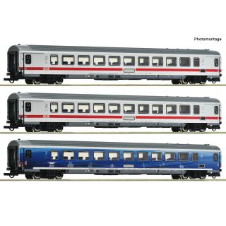 Roco H0 6200295 - 3-tlg. Set: Schnellzugwagen (BDZ)