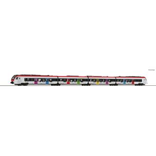 Roco H0 7700043 - 4-tlg. Set: Elektrotriebzug FLIRT Evo (THURBO)