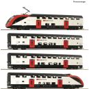 Roco H0 7720008 - 4-tlg. Set: Doppelstockzug RABe 502 AC...