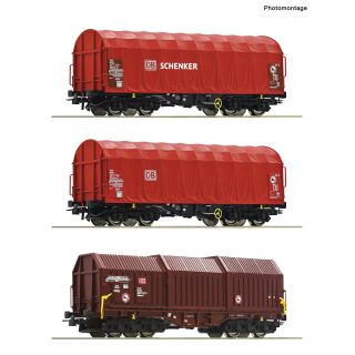 Roco H0 6600368 - 3-tlg. Set 4: Stahlzug (DB AG)
