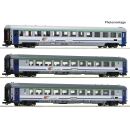 Roco H0 6200314 - 3-tlg. Set: IC-Schnellzugwagen (PKP)