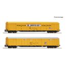 Roco H0 6600359 - 2-tlg. Set: Gedeckte Güterwagen (RTS)