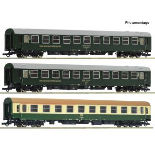 Roco H0 6200292 - 3-tlg. Set 1: D 1371/1370 Vitoscha (BDZ/DR)