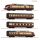 Roco H0 7720025 - 4-tlg. Set: VT BR 601 AC Sound (DB)