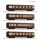 Roco H0 7700026 - 4-tlg. Set: Mittelwagen zum VT BR 601 (DB)