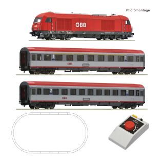 Roco H0 5100020 - Analog Start Set: Diesellok Rh 2016 (GEOLINE) (ÖBB)