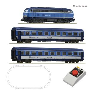 Roco H0 5100026 - Analog Start Set: Diesellok Rh 756 (GEOLINE) (CD)